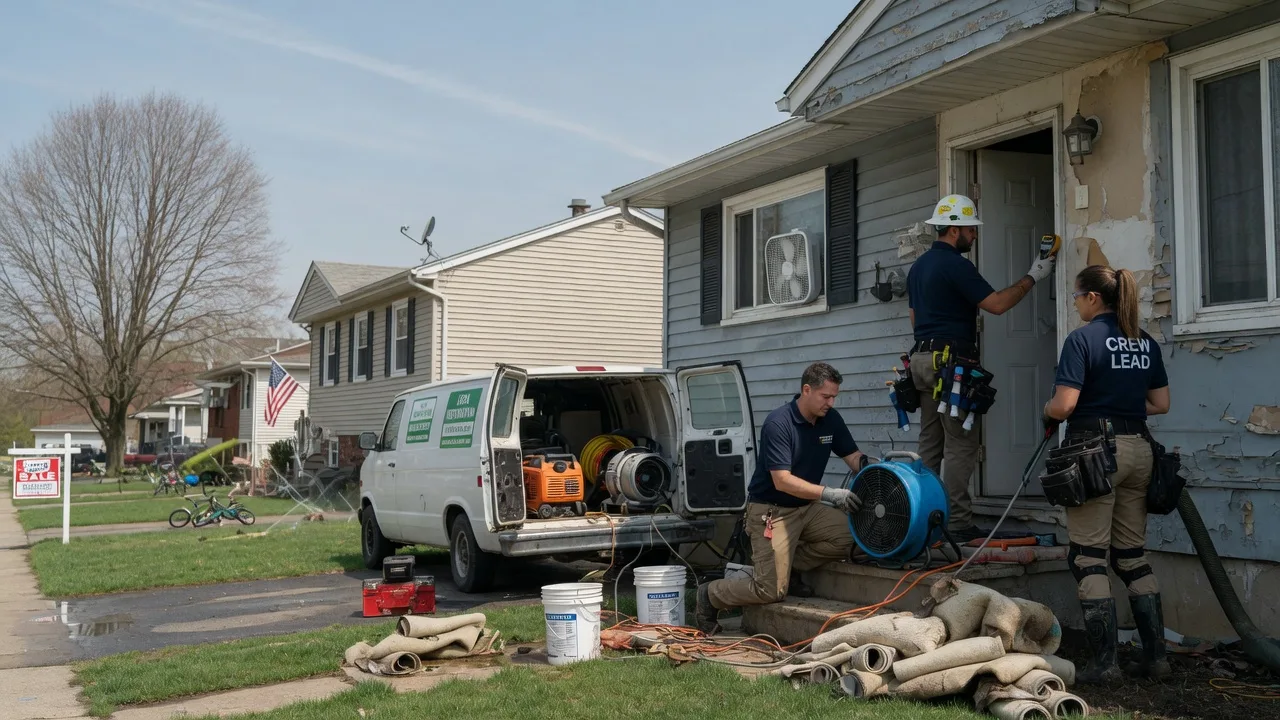 Flood Cleanup in Linden, TN near me