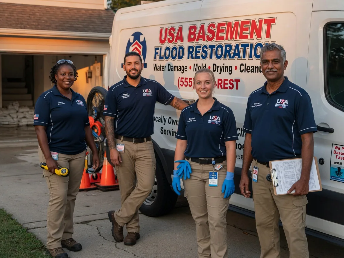 Basement Flood Cleanup company in Linden, TN
